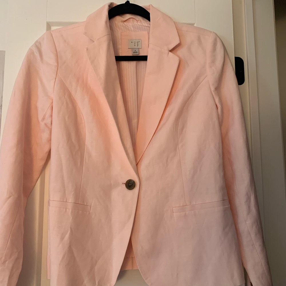 Blush Pink Blazer